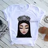 Camiseta feminina com estampa labial Black Queen Feminist New Black Girl