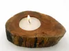 Держатели свечей оригинал Candlestick Natural Lychee Wood Big