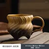 Mugs Nordic Light Four à café de luxe transformé en tasse en céramique Lait de fleur de haute beauté