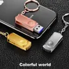 Minnekort USB Stick High Speed ​​USB 30 Pen Drive 2TB Metal Pendrive 1TB Waterproof Typec Cle USB Flash Drives 512 GB Memoria USB Flash Disk X0720