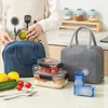 Borse per la conservazione Borsa per contenitori per il pranzo isolata portatile con comoda maniglia per il trasporto per bevande per pasti