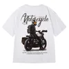 Men's T-Shirts American Streetwear Motorcycle Men Graphic Printed T-shirts Summer Casual Cotton Y2K Tee Tops Hip Hop Fashion Oversized T Shirt 230719
