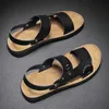 Sandals Men's Shoes Brand Fashion Men's Sandals Soft Lightweight Hiking Sandals Urban Casual Men Sandals Plataforma Mujer Half Slippers L230720