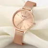 Women's Watches CURREN Simple Watches Wristwatches Women brand Fashion Dress Ladies Bracelet Watch Rose Gold Clock Gifts 230719