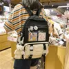 School Bags Kawaii Women Backpack Waterproof Bag For Teenager Girl Student Bookbag Laptop Rucksack Cute Female Travel Bagpack Mochila 230720