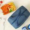 Borse per la conservazione Borsa per contenitori per il pranzo isolata portatile con comoda maniglia per il trasporto per bevande per pasti