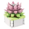 Блоки 9Style Building Blocks Flowers Pot Eternal Bouquet кирпичи Micro 3D Plant Model Diy Моделирование сочные украшения для детских подарков R230720