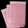 50 stuks 3 maten Roze Plastic Bubble Zak Zelfsluitende Bubble Envelop Waterdichte Poly Mailer Mailing Zakken Business Supply1275N