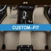 Veeleo Custom-Fit 6 Colors Lederen auto voet vloermatten voor Audi S3 S5 S6 S7 S8 SQ5 Waterdichte anti-slip 3D-autofatten tapijten Liner272Q