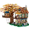 Blokken Mini Bouwsteen Puzzel Speelgoed Hoge Moeilijkheidsgraad Lente En Herfst Boomhut Model Jongen En Meisje Verjaardagscadeau Voor Je Vrienden R230720