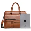 Pastelases saco de pasta de alta qualidade Brand Famous Pu Leather ombro Messenger Bolsa de escritório Bolsa de laptop de 14 polegadas 230719