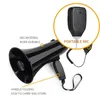 Autres appareils électroniques Puissance de 35 watts Mégaphone portable Ser Bullhorn Microphone à main Sirène intégrée Clé USB Enregistrement 240S 230719