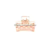 Hair Accessories Color Transparent 4Cm Mini Claw Ribbon Clips Accessory Korean Cute Girls Lovely Hairpins Barrette Fashion Drop Deli Dha89