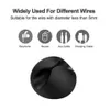 Cable Organizer Silicone USB Cable Winder Flexible Cable Management Clips for Mouse Earphone Holder