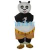 高速船KungFu Panda Mascot Costume Partyかわいいパーティーファンシードレス大人の子供サイズ239b