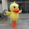 2017 usine directe bateau rapide en caoutchouc canard mascotte Costume grand canard jaune dessin animé Costume fantaisie robe de soirée des enfants adultes2297