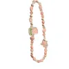 Mode rose acrylique perlé chaîne de téléphone portable pour femmes filles bijoux tendance mignon lanière femme charme accessoires L230619
