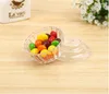 Bouteilles de stockage 30 pièces en plastique Transparent gâteau forme bonbons boîte à biscuits fête d'anniversaire emballage cadeau conteneur petite banque de bijoux