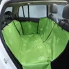 Bil Pet Seat Cover för Cat Dog Safety Pet Waterproof Hammock Filt Cover Mat Car Interior Travel Accessories Oxford Car Seat Cov297G