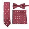 Bow Ties Design Hombres Tada Juego de dibujos animados de bolsillo Fashion Butterfly Accesorios de mariposa