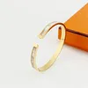 fashion gold Bangle luxury bracelet fashion Brand bangles for Women Men designer jewelry Everyday Accessories Party Wedding Valentine's Day gift