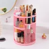 360 Roterende Make Organizer Opbergdoos Verstelbare Plastic Cosmetische Borstels Lippenstift Houder Make Up Sieraden Container Stand Y111184n