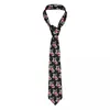 Papillon Devils Game Cravatta classica DND Cravatta da strada stampata in 3D Cravatta stretta.8 cm di larghezza