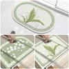 Bath Mats Non-slip Mat Polyester Bathroom Absorbent Bathtub Side Floor Carpet Rug Washroom Entrance Doormat Home Decor