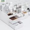 WBBOOMING Scatola portaoggetti per cosmetici Cassetto Desktop in plastica Tavolo da toeletta per trucco Cremagliera per la cura della pelle Organizzatore per la casa Contenitore per gioielli239n