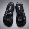 Sandals Parzival 257 2024 Summer des hommes de haute qualité plage pour les chaussures décontractées de pantoufle légère molle