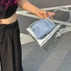 الأكياس المسائية Gusure الفاخرة الاتجاه النسائي كيس الكتف مربع دلو أزياء أنثى crossbody تصميم محفظة صغيرة وحقيبة اليد بولساس 230720