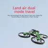 Elektrisches RC-Auto 2 4G-Fernbedienung, verformtes Motorrad, hochauflösende Kamera, Luftaufnahme, Drohne, 2-in-1, zusammenklappbarer Quadrocopter 230719