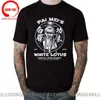 T-shirt da uomo Pai Mei White Lotus Kill Bill Camicia da uomo T-shirt in cotone maniche corte Hattori Hanzo Tshirt Tarantino Film Tee Top Abbigliamento