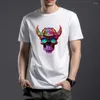 Men's T Shirts WSFEC S-4XL 2023 Fashion Summer Skull Pattern Short Sleeve Cotton Breathable Sport Casual Top Diy Custom Tshirt Drop