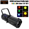 Gigertop 400W RGBAL 5IN1 Kolor Manualny Zoom Profil LED Light Zoom Focus Dual szklany obiektyw DMX512 Kontrola 4 Krzywa ściemniowa Fan COO209W