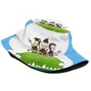 Bérets Kaiju Island Korean Ladies Outdoor Sun Hat Bucket Cap Monkey Children Jcarr Jcarrtoons