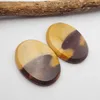 Lösa ädelstenar naturliga stenar runda flatback mookite jasper cabochons högkvalitativa polerad ädelsten för örhänge att göra par24x18x3mm6.5g