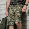 Heren Shorts Tactische Cargo Mannen Zomer Militaire Paintball Camouflage Waterdichte Korte Broek Leger Multi Pocket Werk