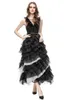 Women's Runway Dresses O Neck Sleeveless Tiered Ruffles Lolita Designer Fashion Designer Evening Party Prom Gown