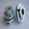 Nouveau modèle de cadre Alliages d'aluminium Accouplement à membrane unique Ajustement du coupleur d'arbre servo et moteur pas à pas D68 L54 D1D2 à 15-25mm251n