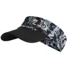 Wide Brim Hats Outdoor Quick Drying Sunshade Running Cap Summer Sun Hat Women Men Sports Riding Breathable Empty Top Short Visor Caps