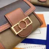 DAUPHINE COMPACT PORTEMONNEE lederen portemonnee Designer Creditcardhouder Luxe Korte Portemonnee Dame Clutch bag M68725