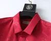 Camicia da stampa casual maschile maschile maschile classica classica nuova manica corta alta elasticità e top di resistenza alle rughe