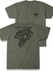 Heren T-shirts Til Valhalla Shirt Amerikaanse Baard Warrior Tactische Schedel Tshirt 100% Katoen Korte Mouw ONeck Casual Top 230720