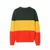 Men's Sweaters Designer High Quality New Trend and Women's Three Color Striped Sweater, Knitwear Tops, Fashionable V5UL