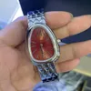 100% top quality women watch quartz movement stainless watches fashion steel wristwatch 550