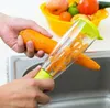 Multifunctional Stainless Steel Storage Peeler Convenient Simple Container Fruit Vegetable Peeler Peeling Knife Blade Grater