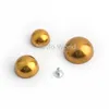 Bag Parts Accessories 1050200pcs 101215mm Old Gold Metal Studs Rivets Pumkin Shoes Round Punk Dome Rivet For Hats Bracelets 230719