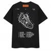 Spring Summer New SK8 Bread Shoes Trainer Shoe Logo Limited Series Pattern Apprentice Uniform L Short Sleeved V T-shirt Short Sleeve