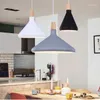 Lampes suspendues Nordic E27 Led Lustre Lampe Industrielle Moderne Grenier Bois Chambre Salle À Manger Cuisine